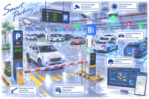 Smart Parking Emerges, IAD200 Becomes a Communication Platform – Tainet ...